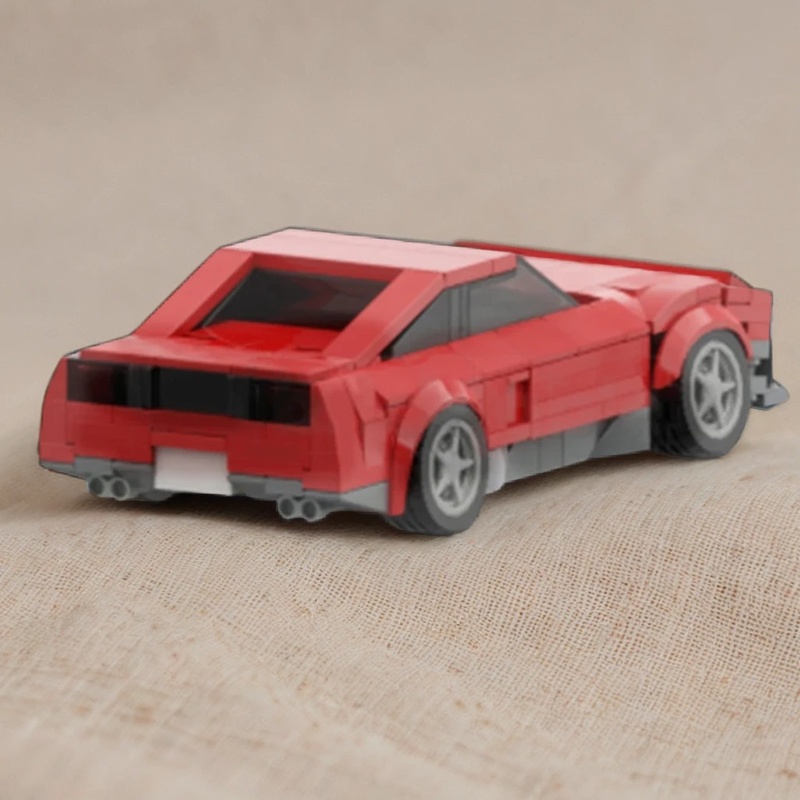 Art Craft Idea - 320pcs MOC City Champions Pontiac Fiero