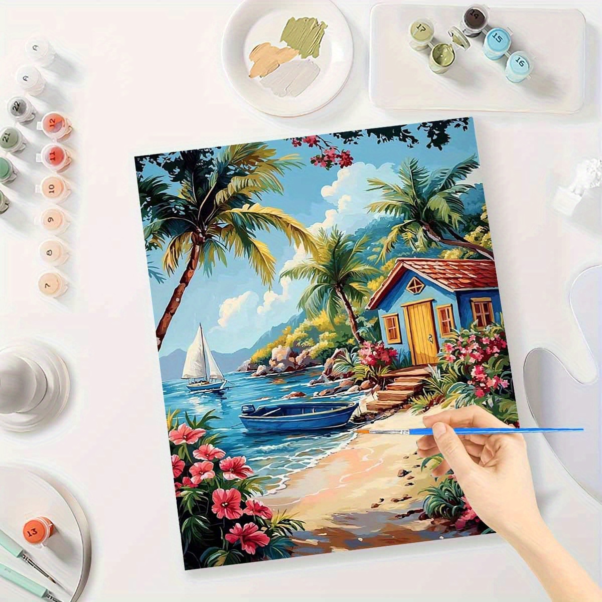 Tv Art And Craft - Paint By Numbers Kit for Adults