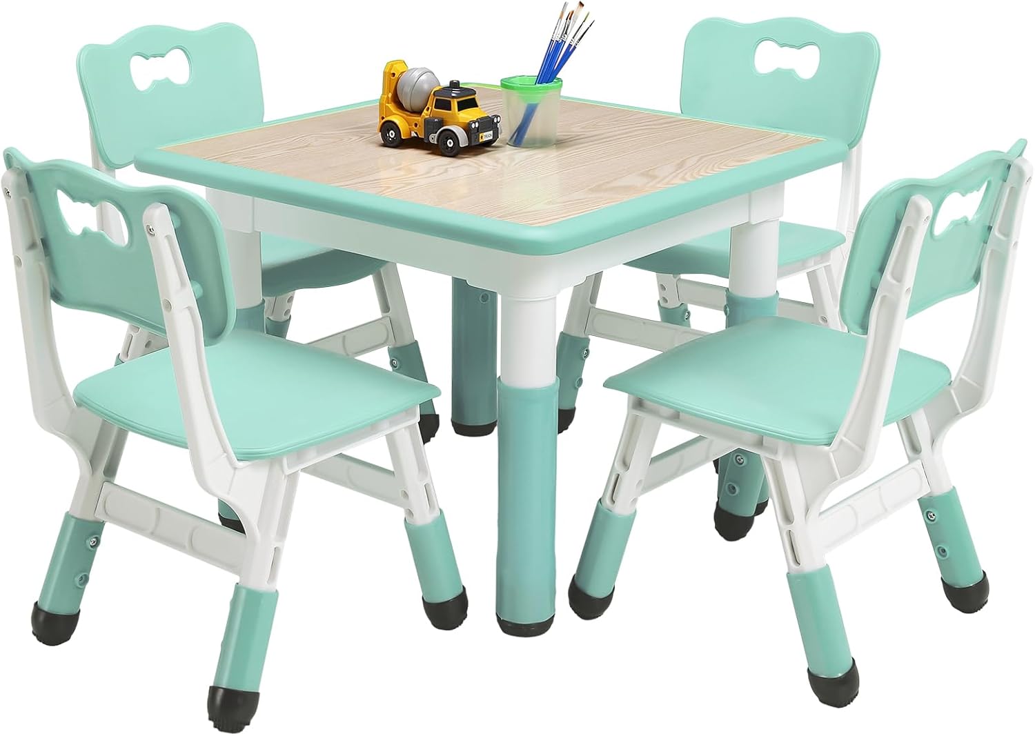 Art Craft Toddler - TackView 23inch Kids Table and 4