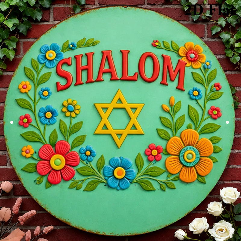 Art & Craft Teacher - CIFBUY Shalom Star of David Aluminum