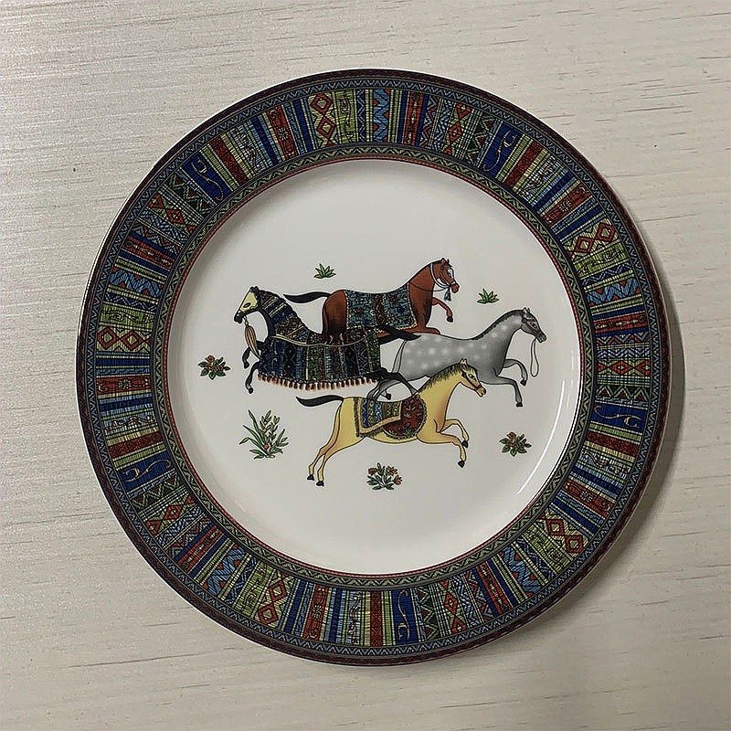 Art And Craft Jungle - European Equatorial Jungle Horse Bone China