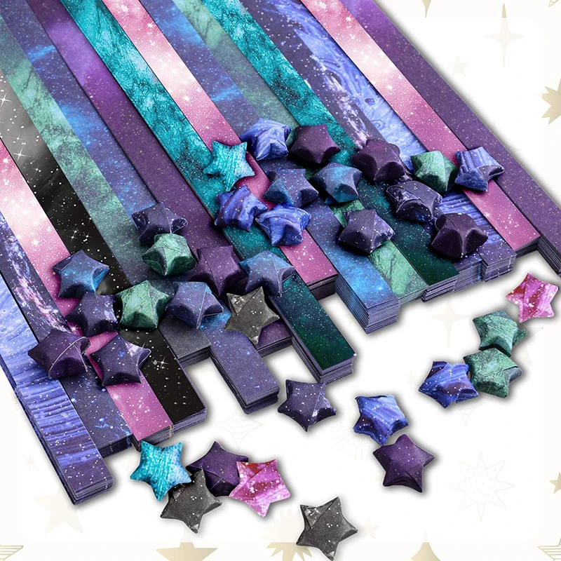 Craft And Art Difference - 136 Outer Space Sky Origami Stars