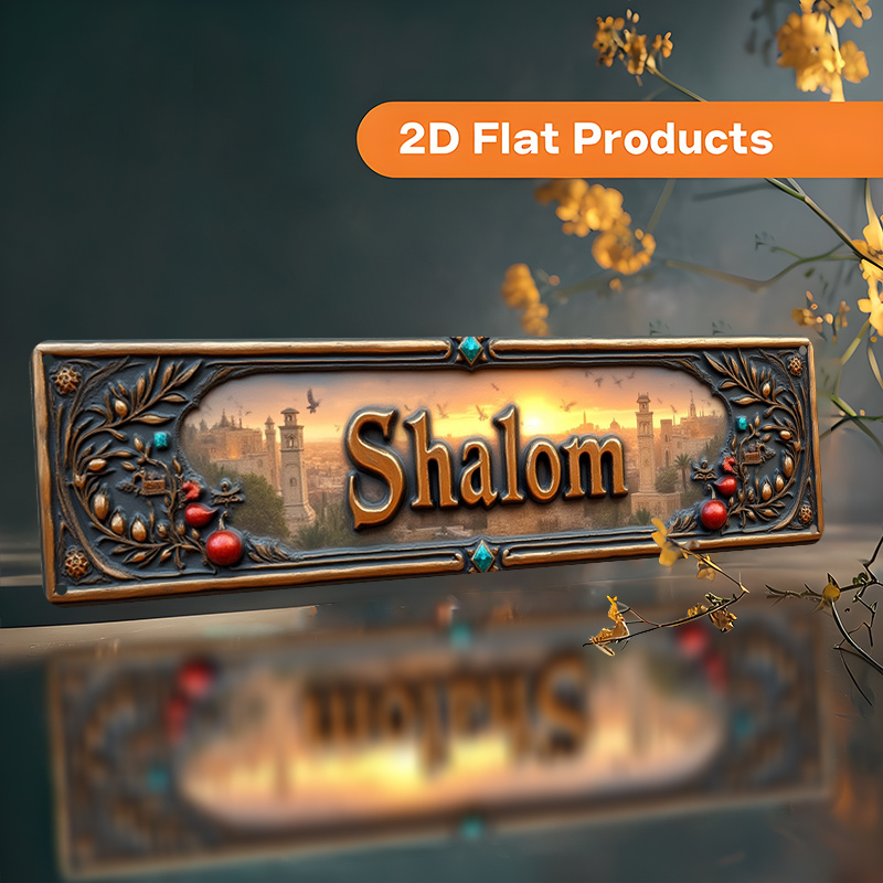 CIFBUY Vintage Shalom Hebrew A - Art & Craft Teacher ulasan dan harga