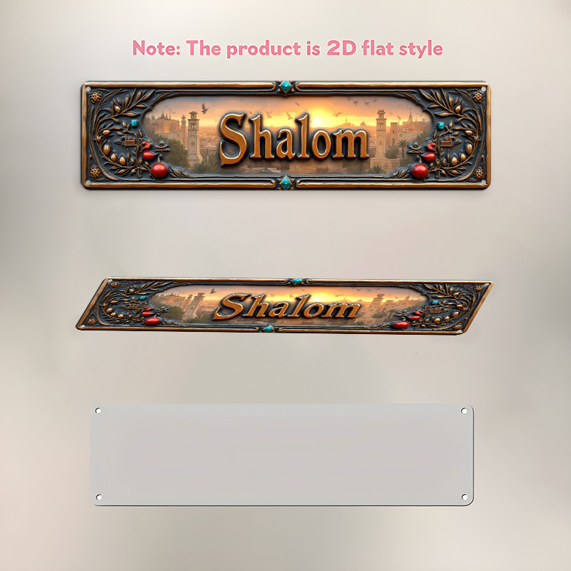 CIFBUY Vintage Shalom Hebrew A - Art & Craft Teacher ulasan dan harga