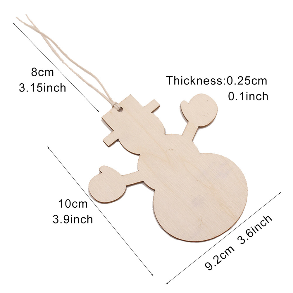 20Pcs Rustic Wooden Xmas Tree  - Art And Craft Xmas Tree ulasan dan harga