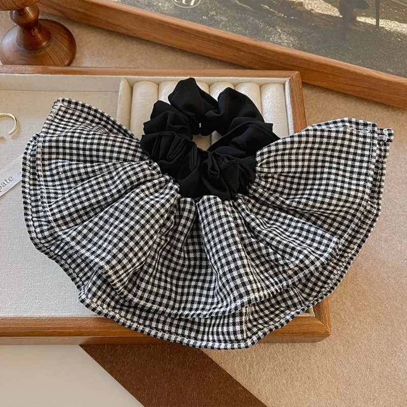 Extra Large Plaid Hair Ties El - Art And Craft Hair ulasan dan harga