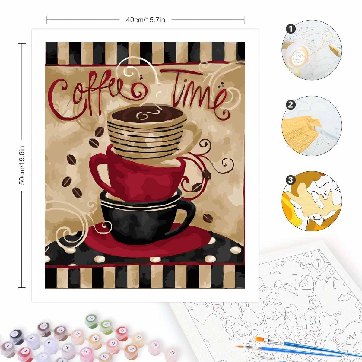 Paint By Numbers Kit for Adult - Tv Art And Craft ulasan dan harga