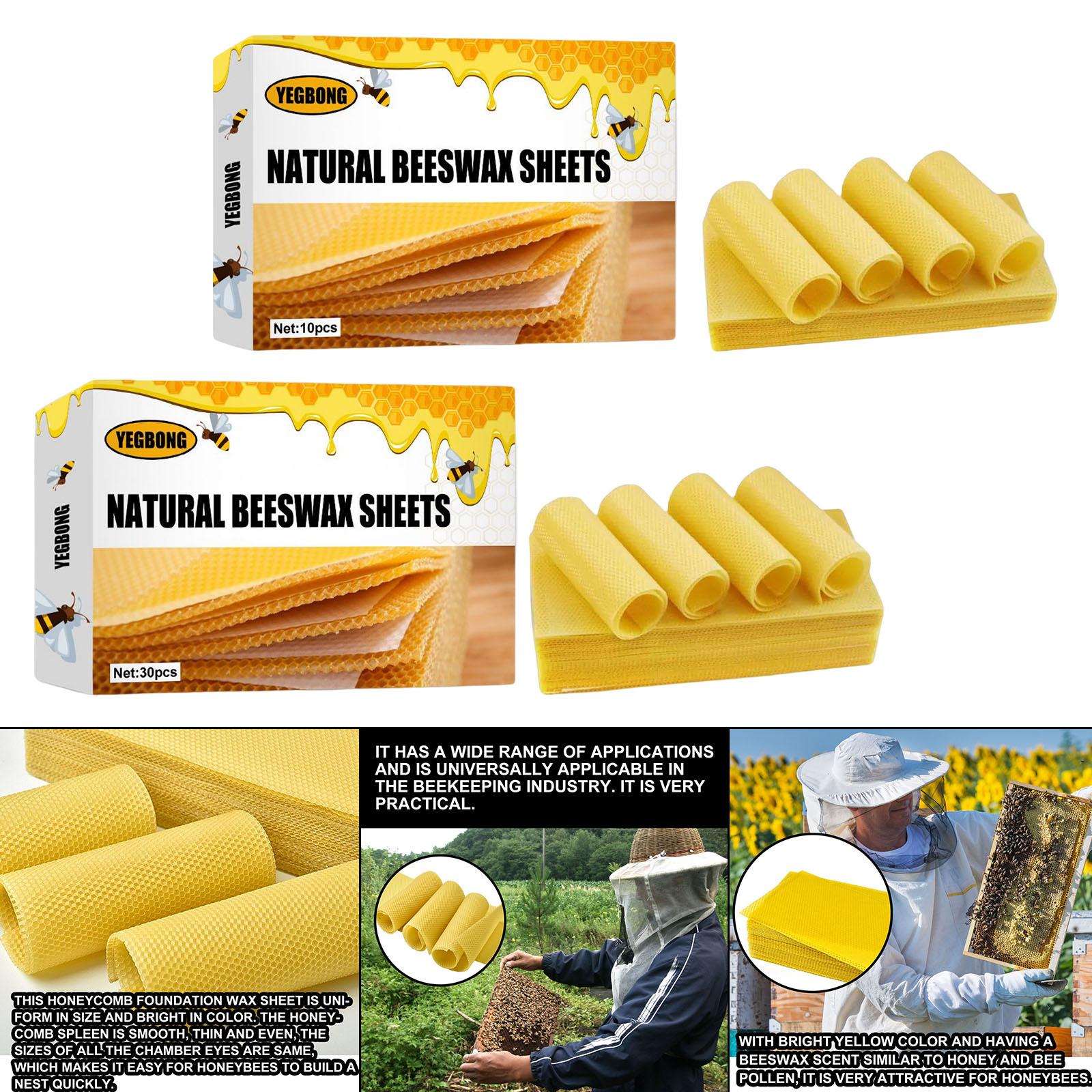 Beeswax Sheets, Beekeeping Fou - Candle Making Wax ulasan dan harga