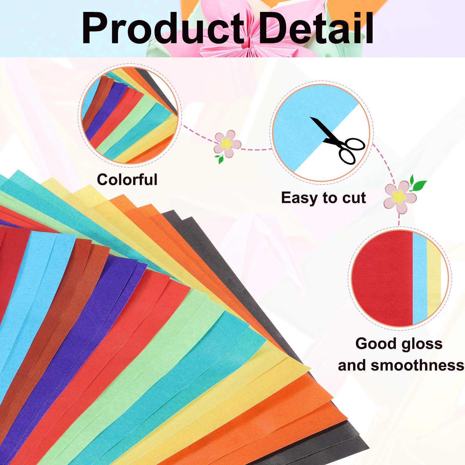 20 Sheet Large Origami Paper S - Art Craft Kite ulasan dan harga