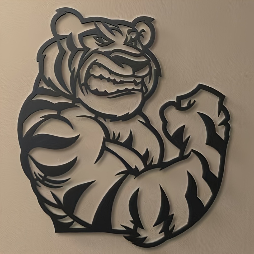 CIFBUY Metal Wall Art Tiger Ir - Art And Craft Jungle ulasan dan harga