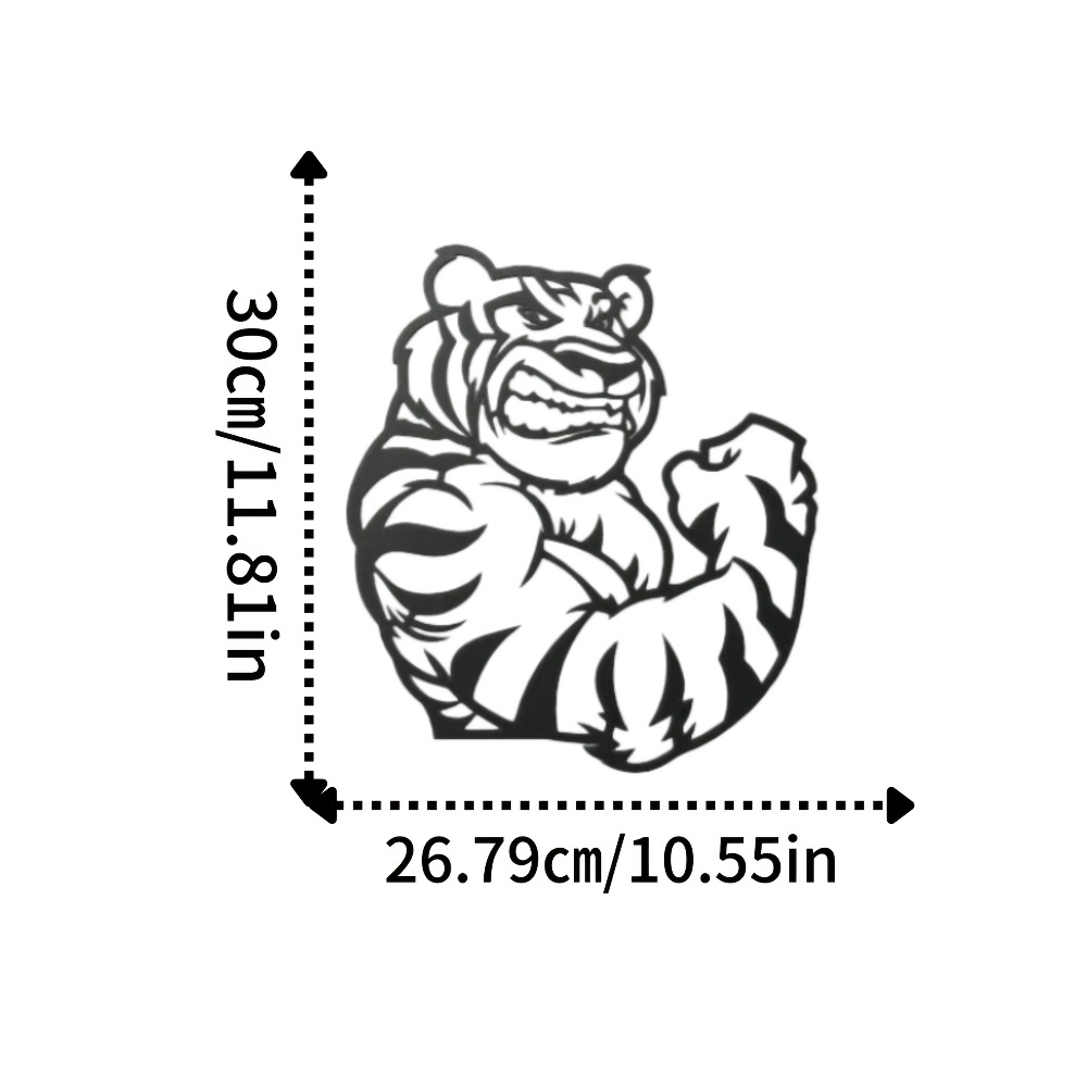 CIFBUY Metal Wall Art Tiger Ir - Art And Craft Jungle ulasan dan harga