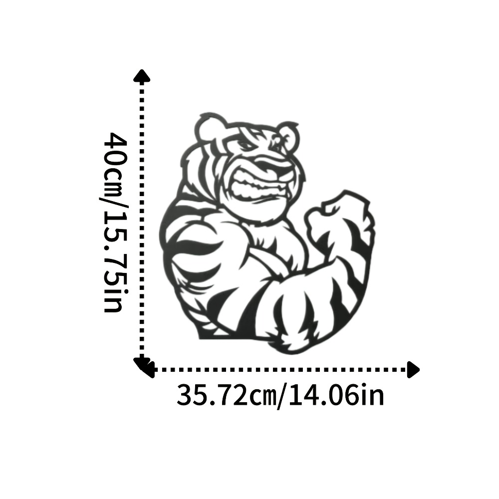 CIFBUY Metal Wall Art Tiger Ir - Art And Craft Jungle ulasan dan harga