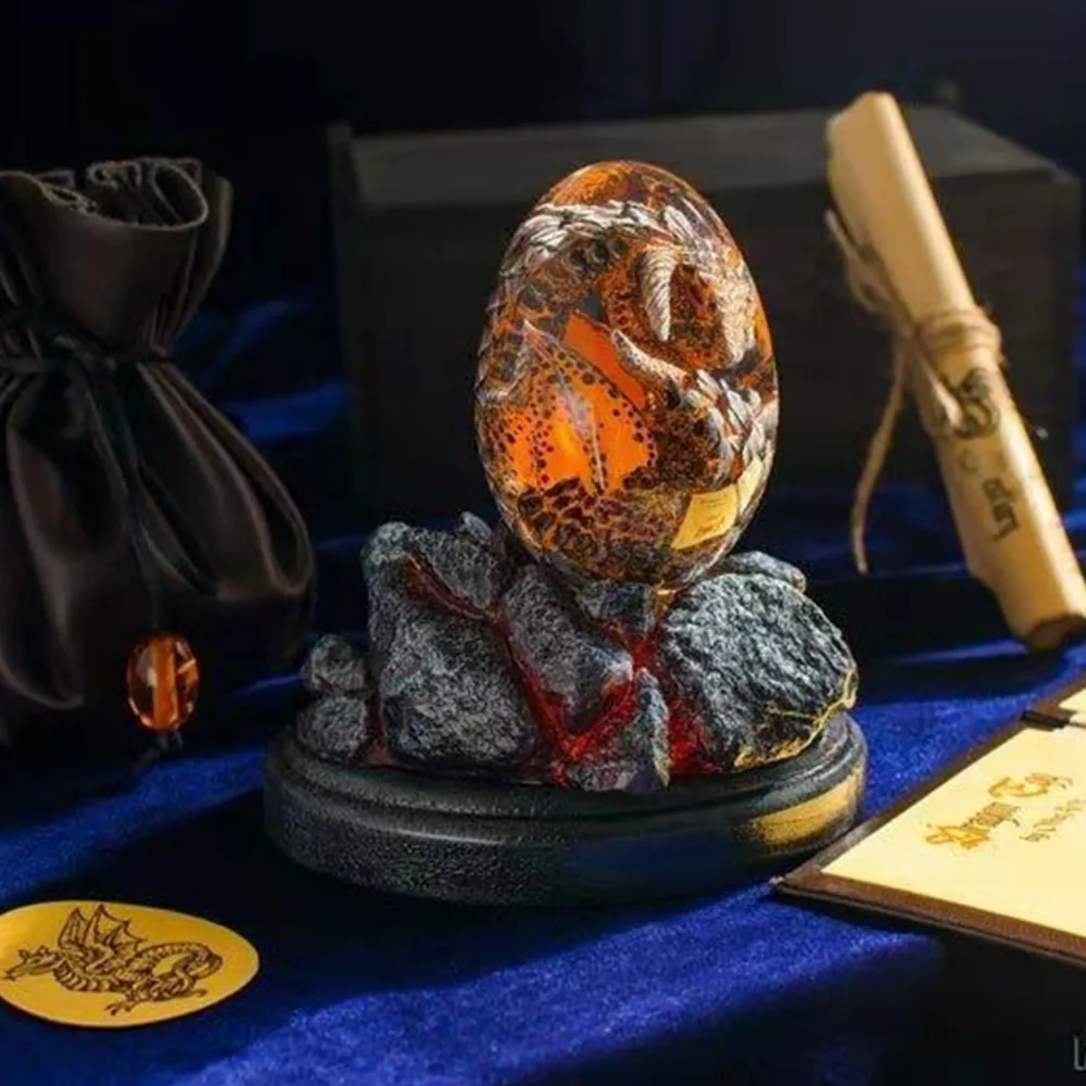 Lava Dragon Egg Statue With St - Art Craft Easter ulasan dan harga