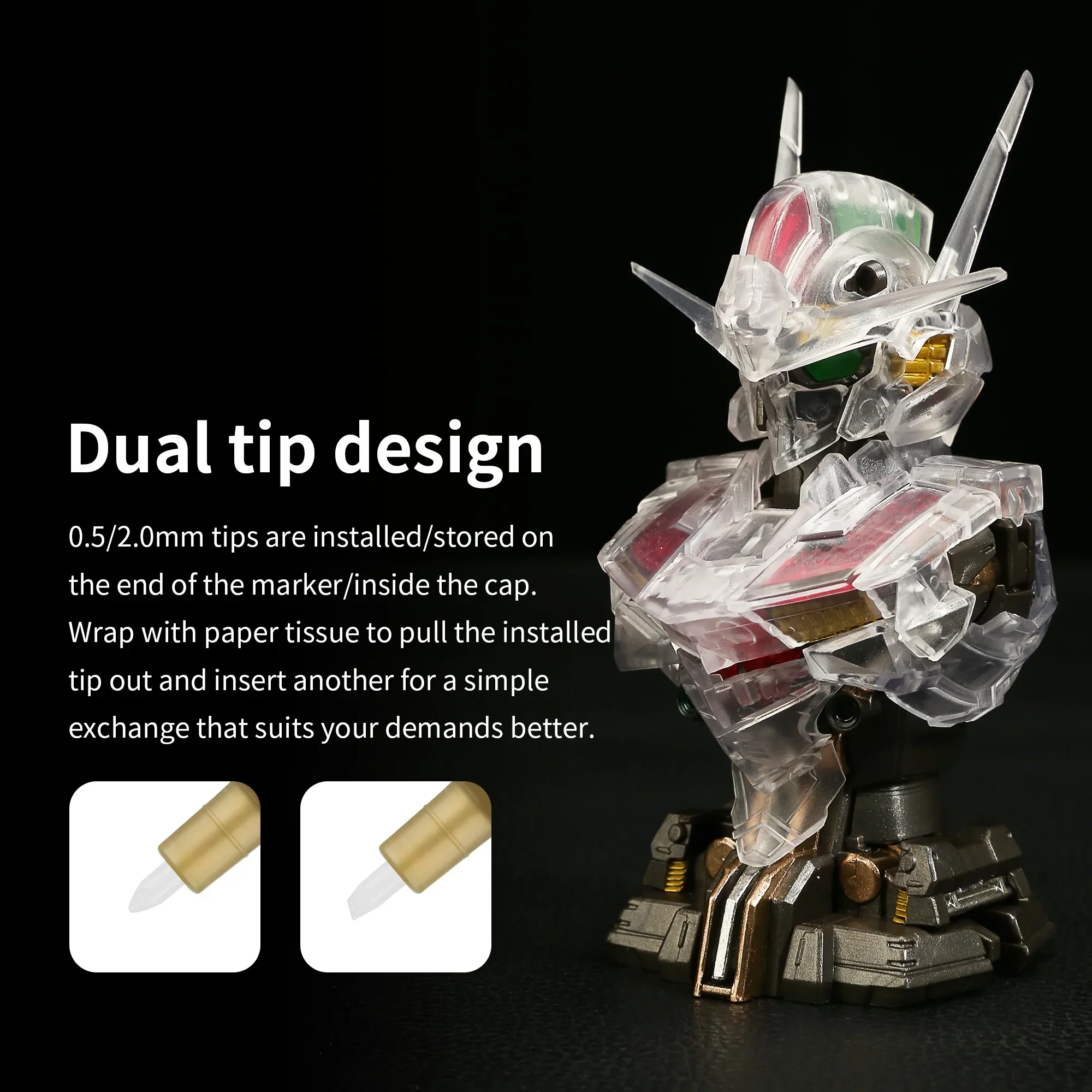 DSPIAE MKA Super Metallic Mark - Illustration Marker Set ulasan dan harga