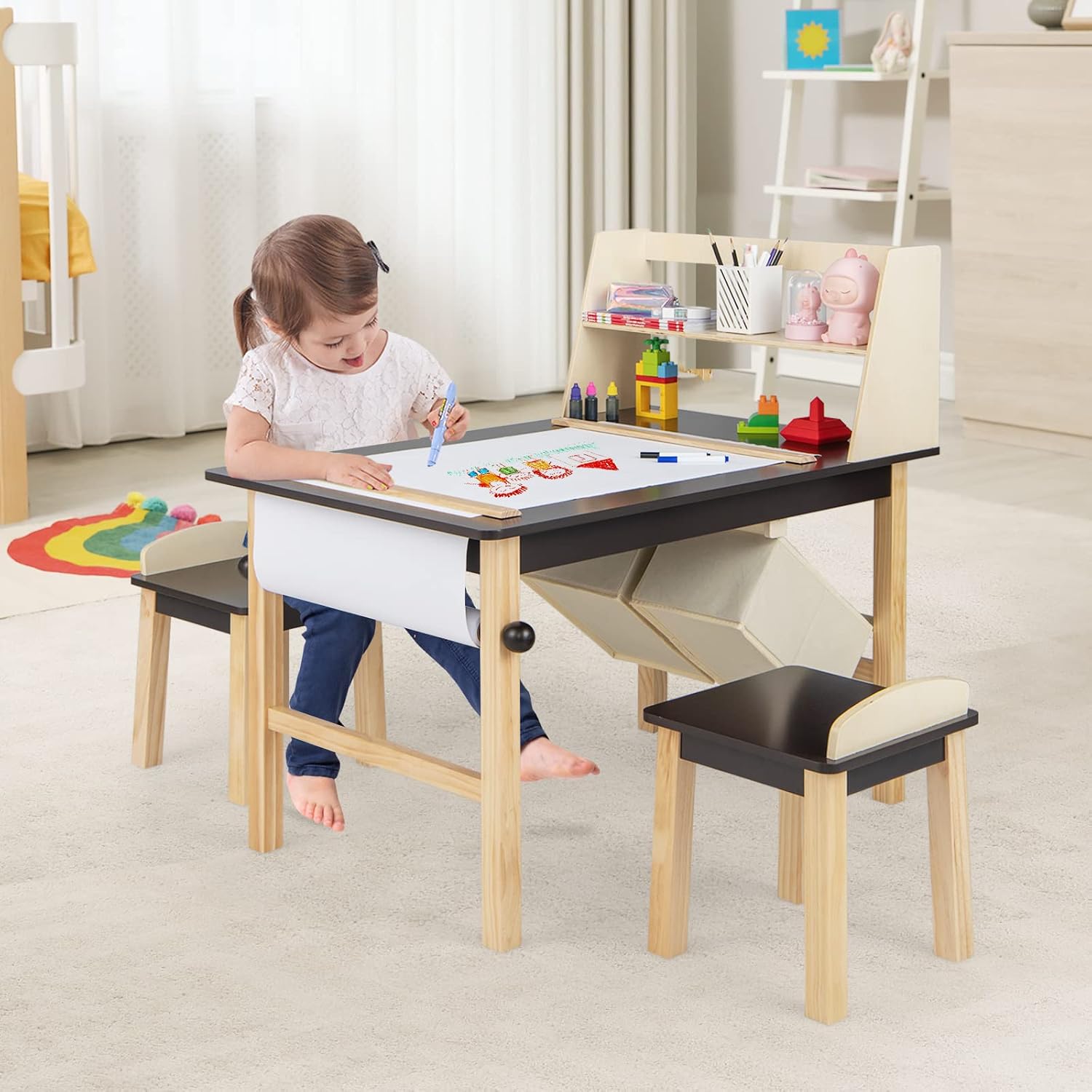 Kids Art Table and Chair Set,  - Art Craft Toddler ulasan dan harga