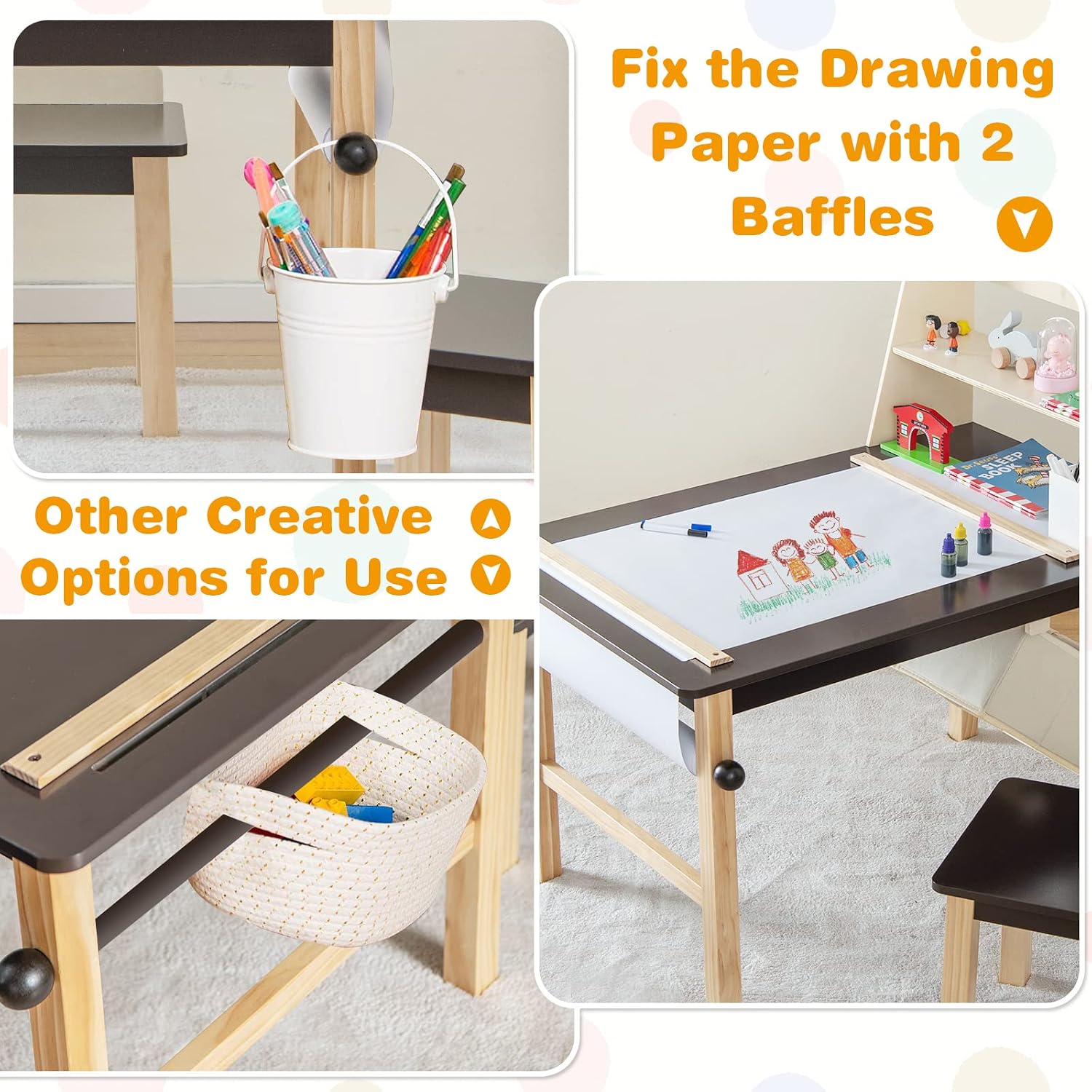 Kids Art Table and Chair Set,  - Art Craft Toddler ulasan dan harga