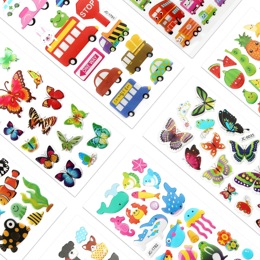 3D Puffy Bubble Stickersfor Ki - Art Craft Toddler ulasan dan harga