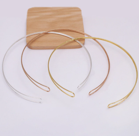 3pcs 5pcs 140mm Metal Hairband - Art And Craft Hair ulasan dan harga