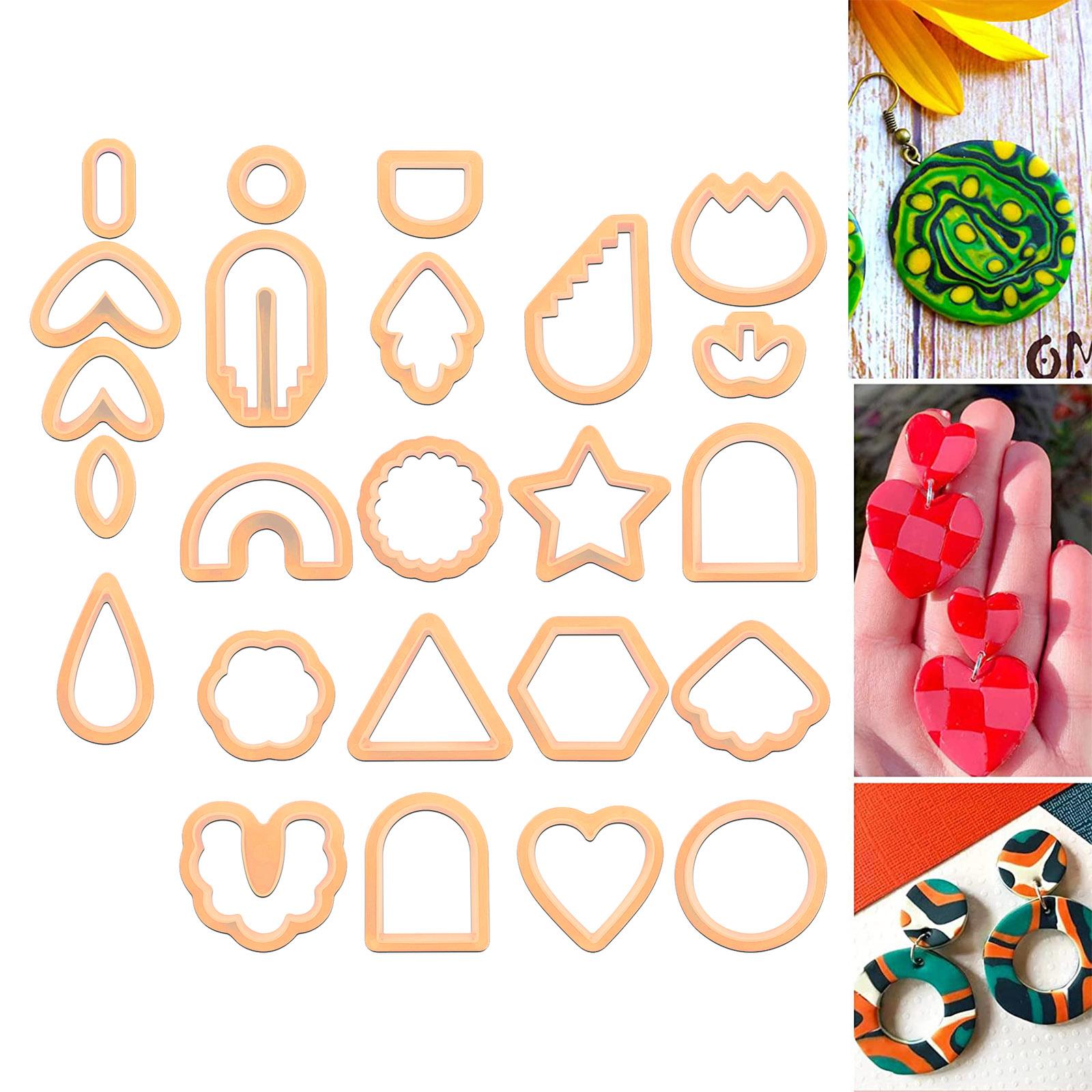24Pcs Plastic Polymer , Differ - Craft And Art Difference ulasan dan harga