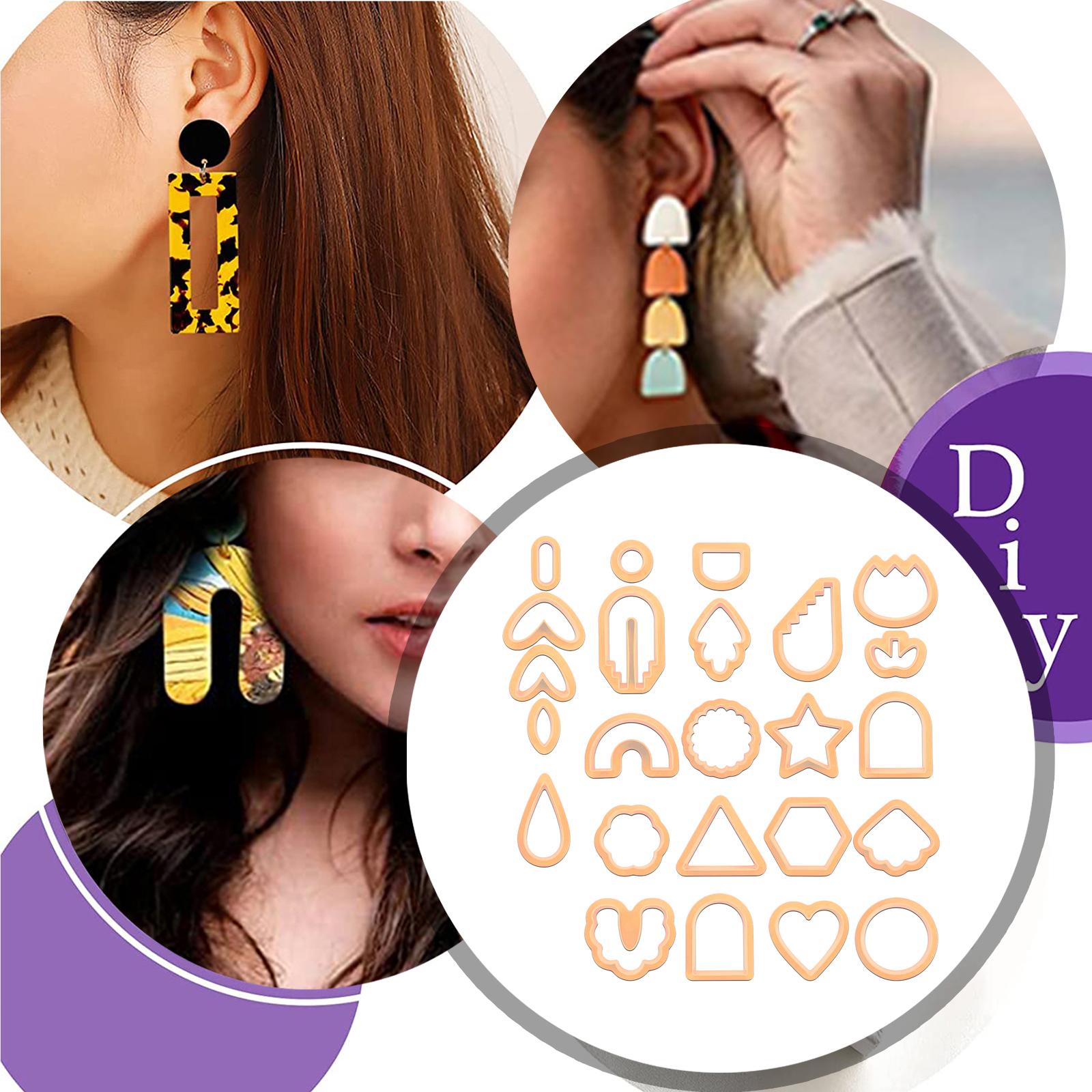 24Pcs Plastic Polymer , Differ - Craft And Art Difference ulasan dan harga