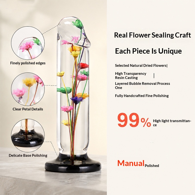 Creative Clear Resin Flower Ar - Art Craft Easter ulasan dan harga
