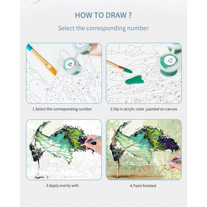 GATYZTORY Painting By Numbers  - Art Craft Idea ulasan dan harga