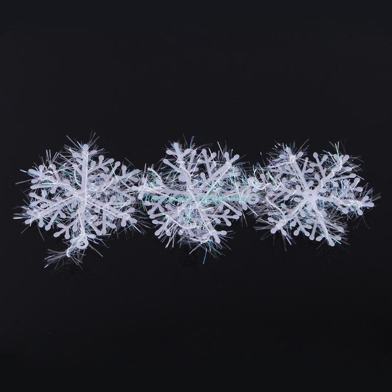 E74E Christmas Snowflake Ornam - Art And Craft Xmas Tree ulasan dan harga