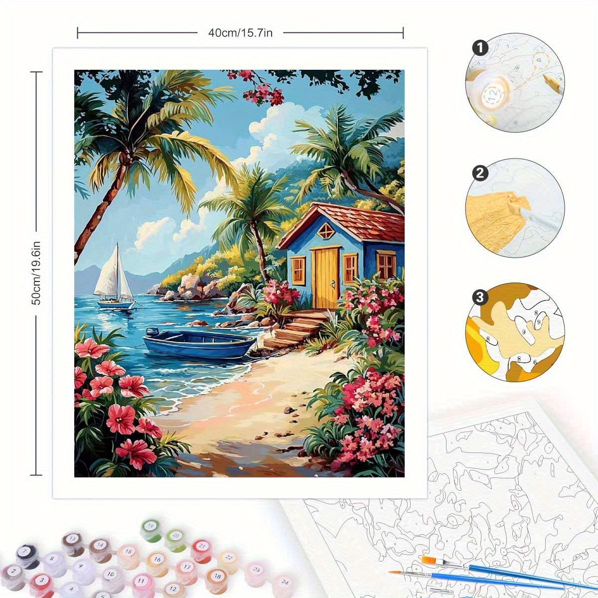 Paint By Numbers Kit for Adult - Tv Art And Craft ulasan dan harga