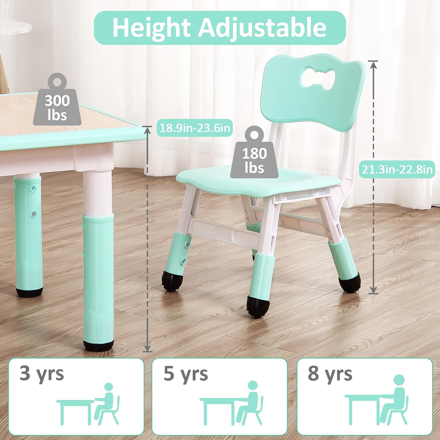 TackView 23inch Kids Table and - Art Craft Toddler ulasan dan harga