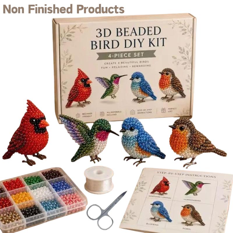 Handmade Beaded Bird DIY Craft - Craft And Art Difference ulasan dan harga
