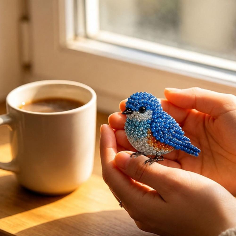 Handmade Beaded Bird DIY Craft - Craft And Art Difference ulasan dan harga