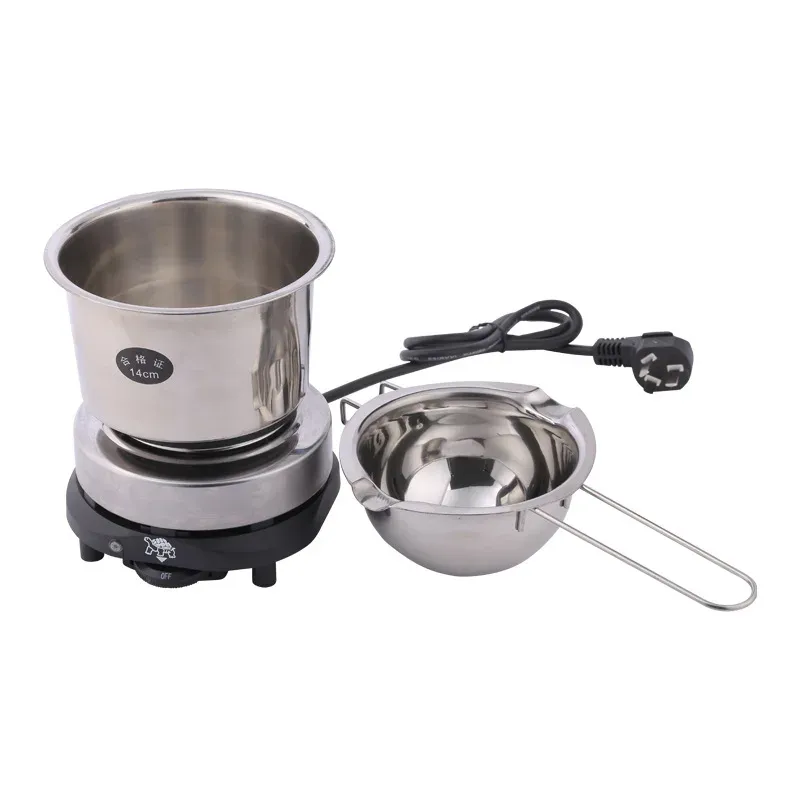 Beeswax Melting Pot with Elect - Candle Making Wax ulasan dan harga