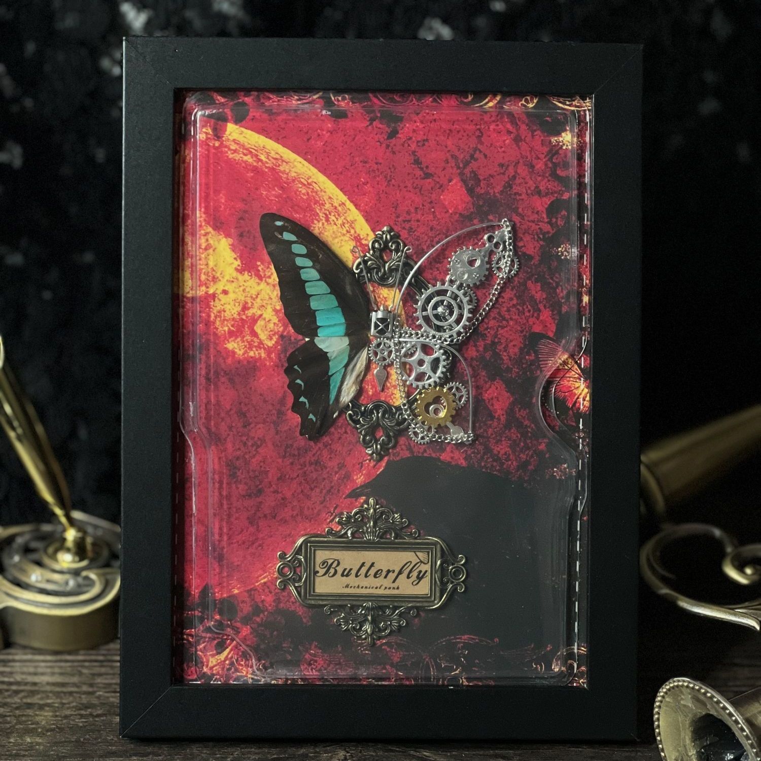 Steampunk Butterfly Frame DIY  - Art Craft Kit ulasan dan harga