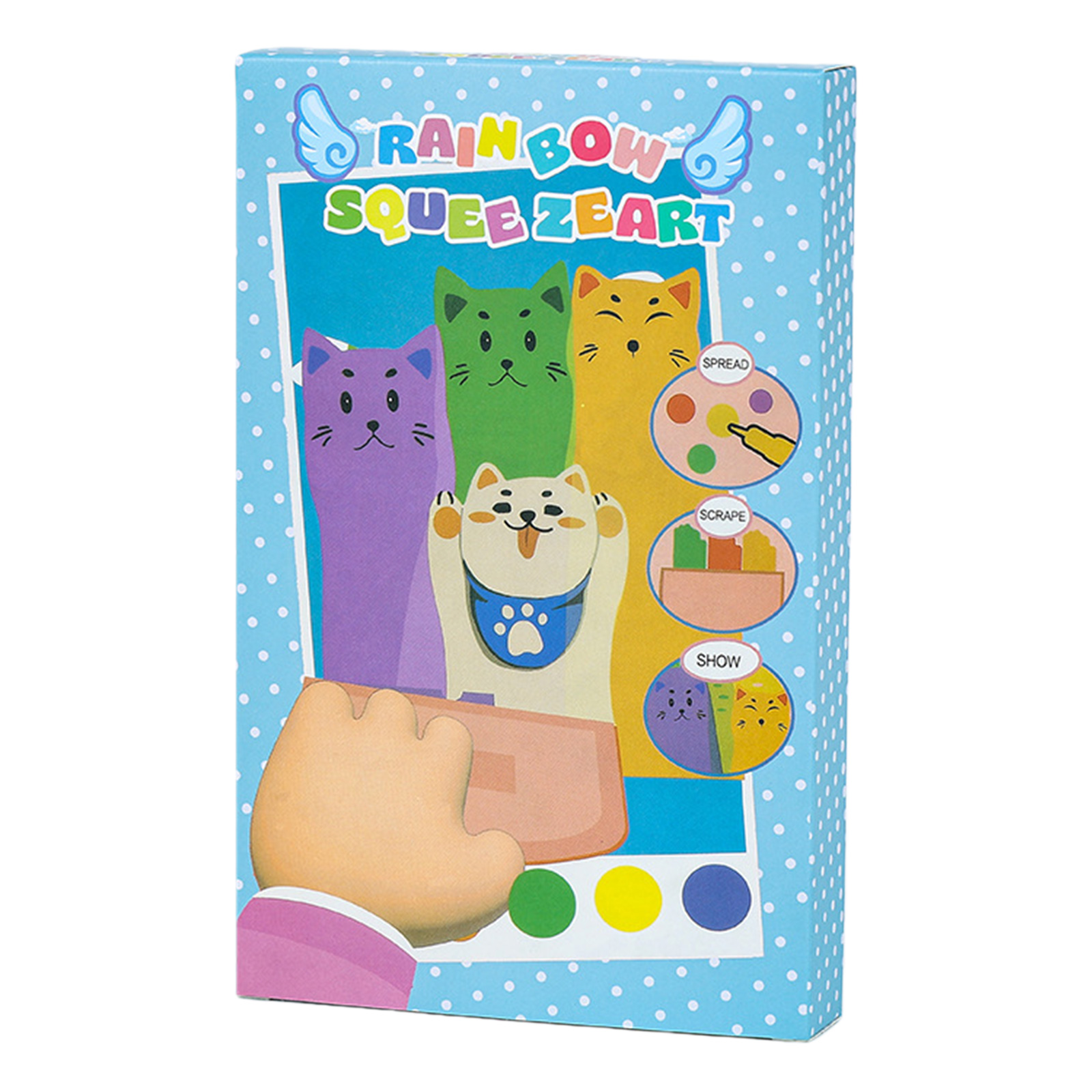 Magic Rainbow Scratch Paper Ar - Art Craft Toddler ulasan dan harga