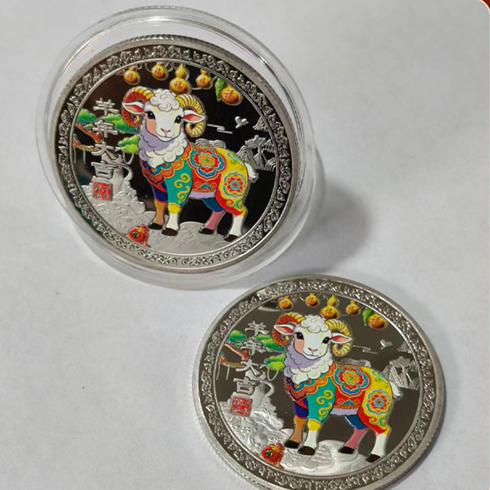 Year Of The Goat Souvenir Coin - Art Craft Easter ulasan dan harga