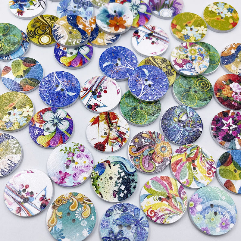 50pcs 15mm/20mm/25mm 2-hole Mi - Art Craft Kite ulasan dan harga