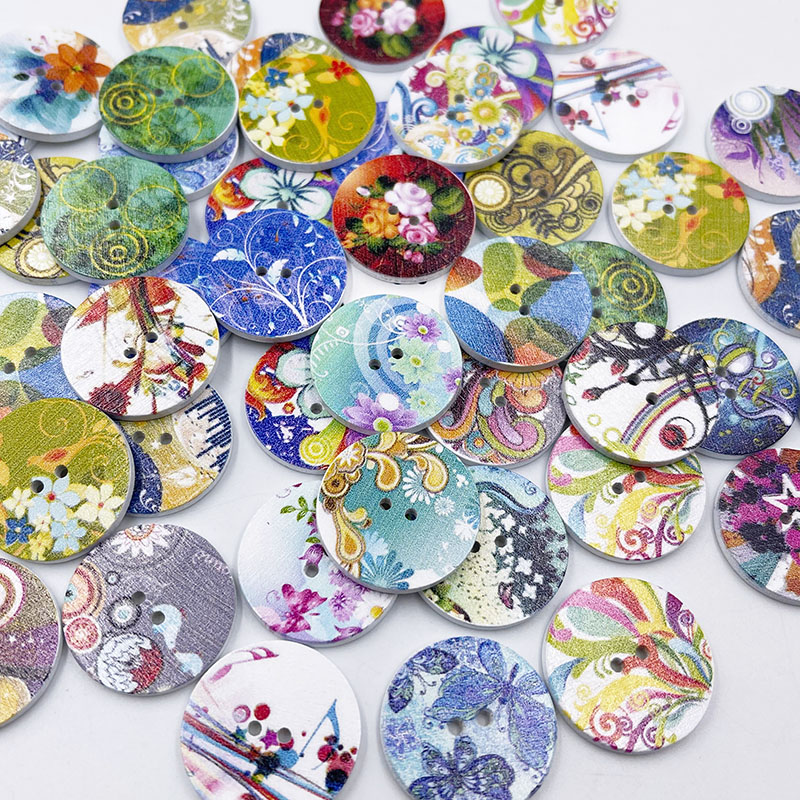 50pcs 15mm/20mm/25mm 2-hole Mi - Art Craft Kite ulasan dan harga