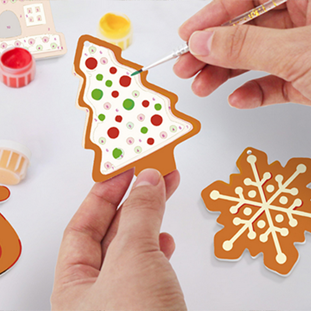 8Pcs/set Christmas Tree Hangin - Art And Craft Xmas Tree ulasan dan harga