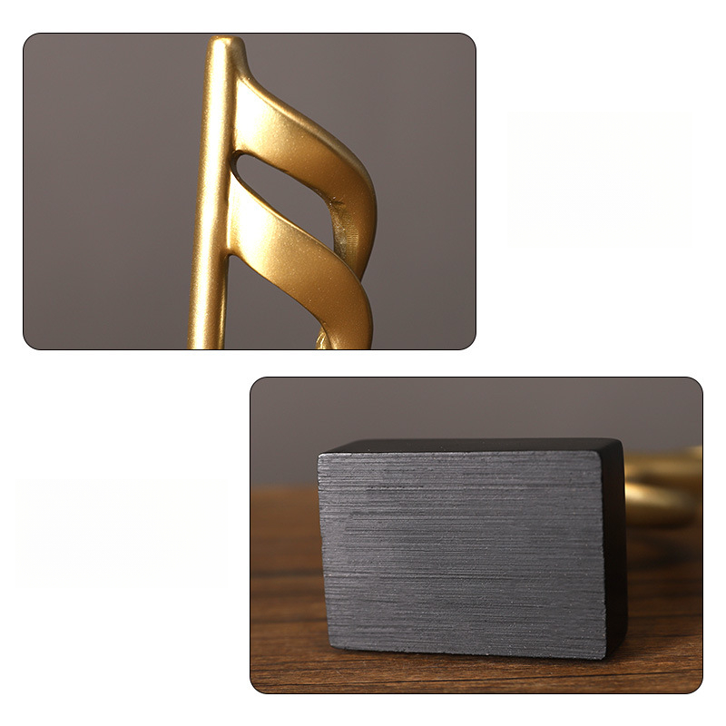Y Minimalist Resin Music Note  - Art Craft Room Ideas ulasan dan harga