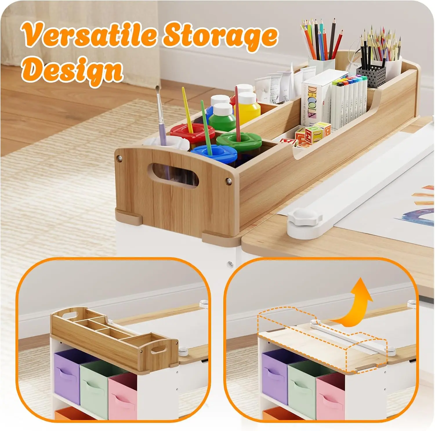 Kids Art Table and Chair Set w - Art Craft Toddler ulasan dan harga