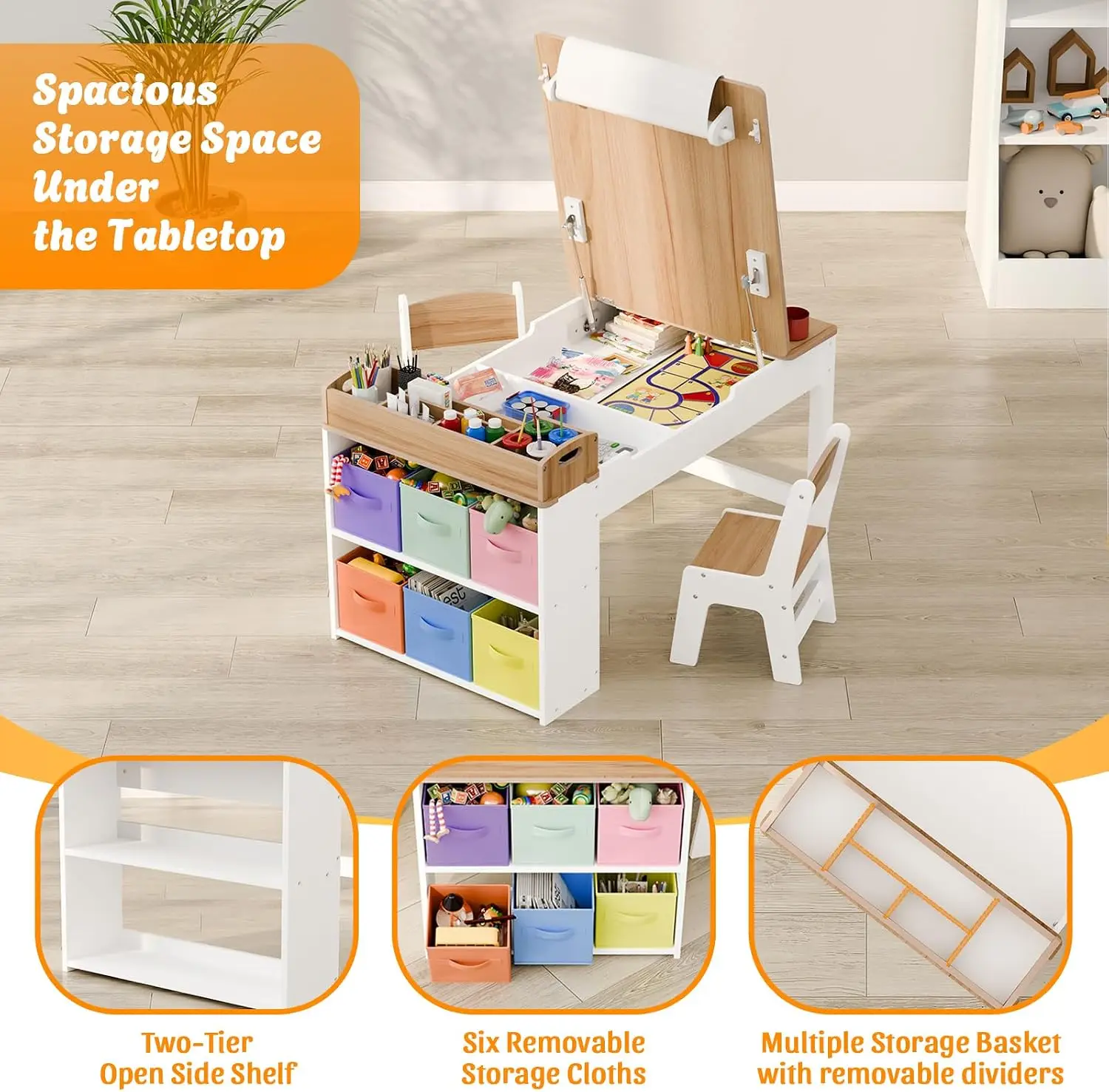 Kids Art Table and Chair Set w - Art Craft Toddler ulasan dan harga