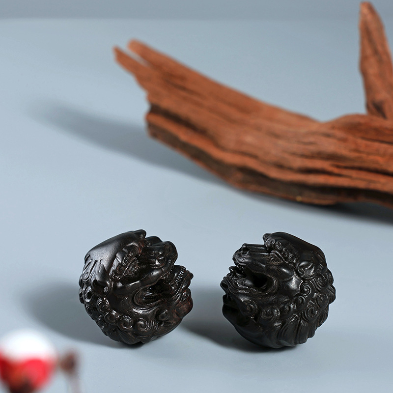 Chinese Black Sandalwood Carve - Art Craft Easter ulasan dan harga
