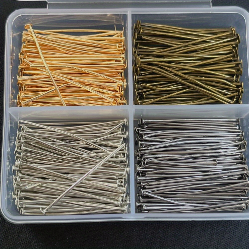 400pcs Mixed Iron Head Pins 30 - Art Craft Accessories ulasan dan harga