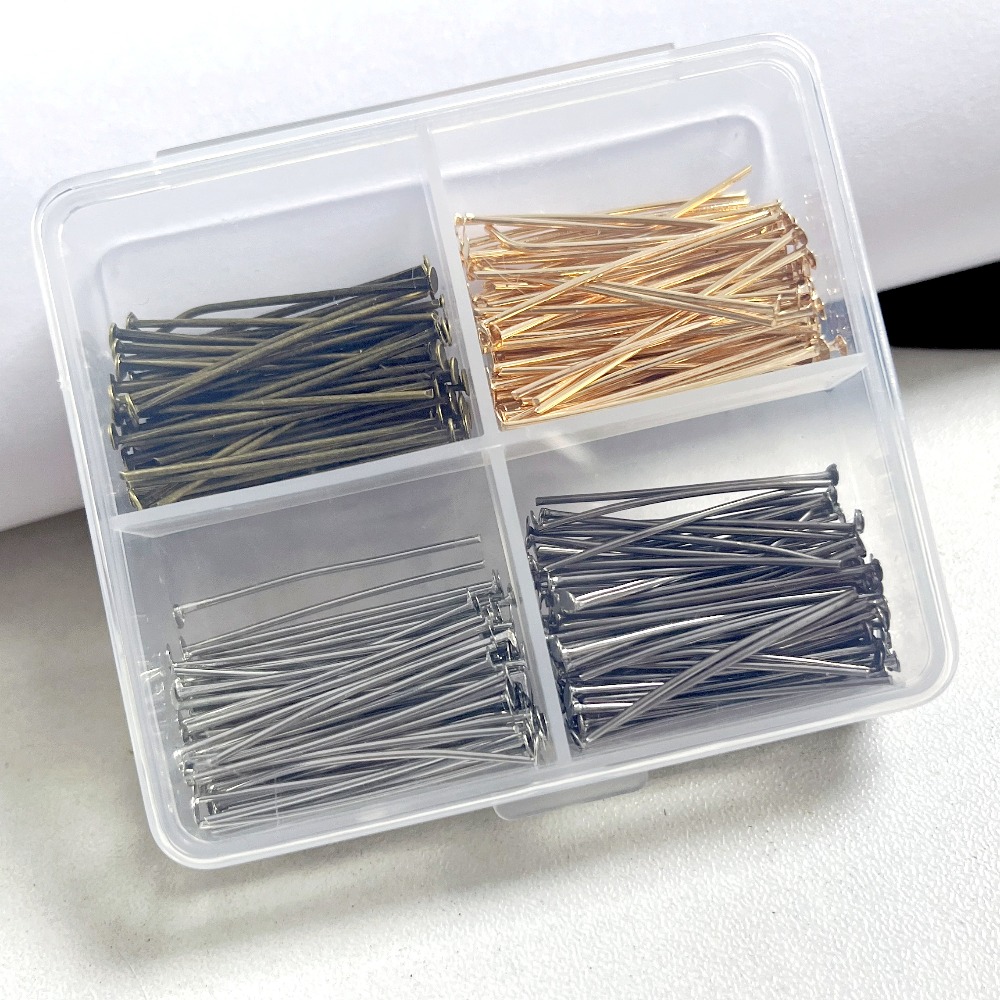 400pcs Mixed Iron Head Pins 30 - Art Craft Accessories ulasan dan harga
