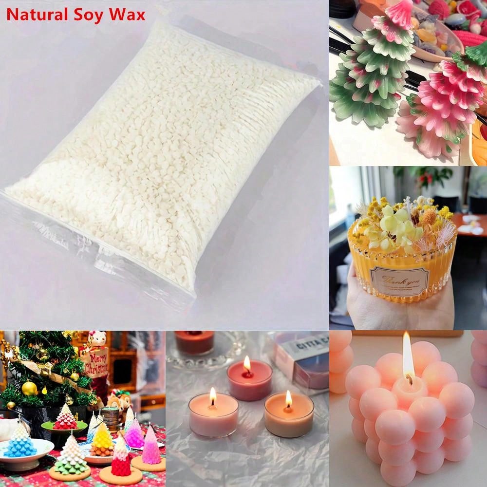 100G/500g/200g Pure Soy Wax Pa - Candle Making Wax ulasan dan harga