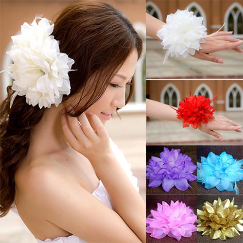 Bridal Wedding Party Flower He - Art And Craft Hair ulasan dan harga