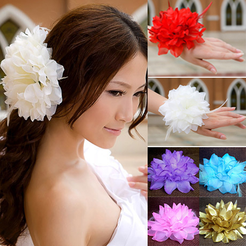 Bridal Wedding Party Flower He - Art And Craft Hair ulasan dan harga