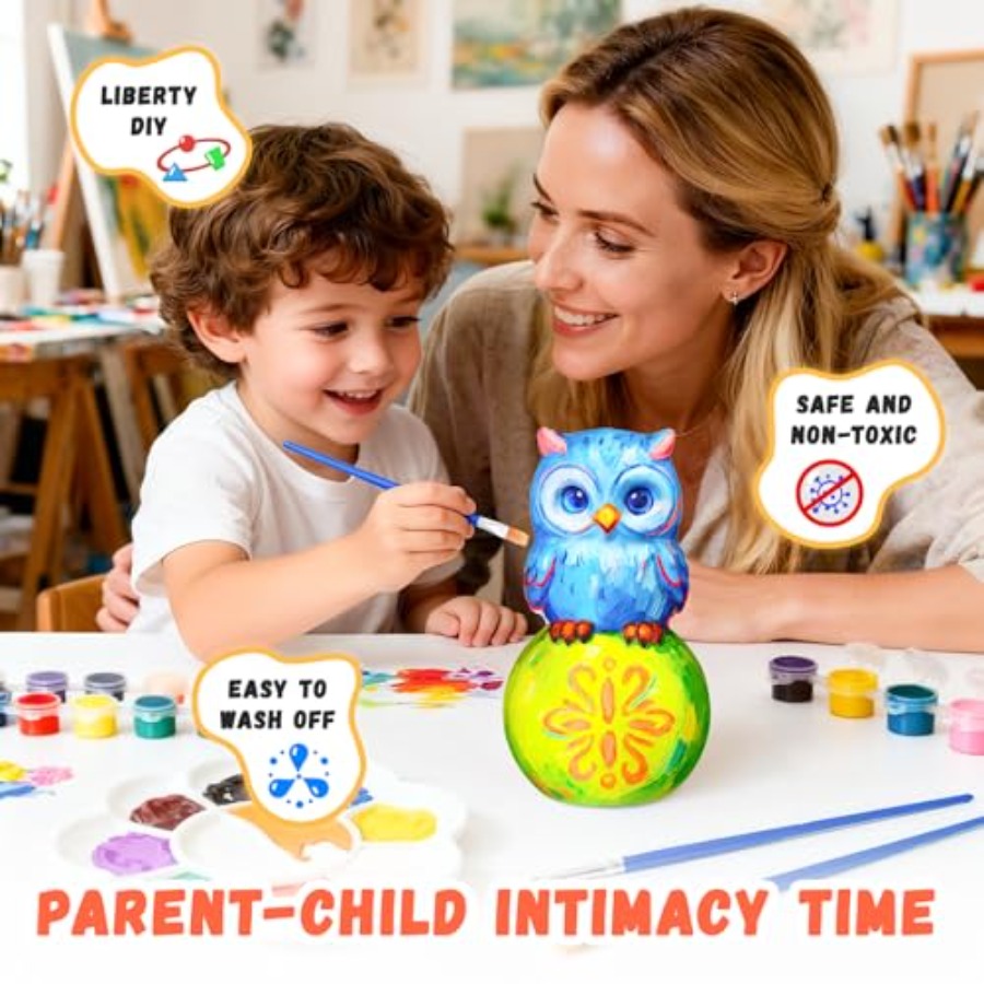 Paint Your Own Lamp Kit, Arts  - Art Craft Kit ulasan dan harga