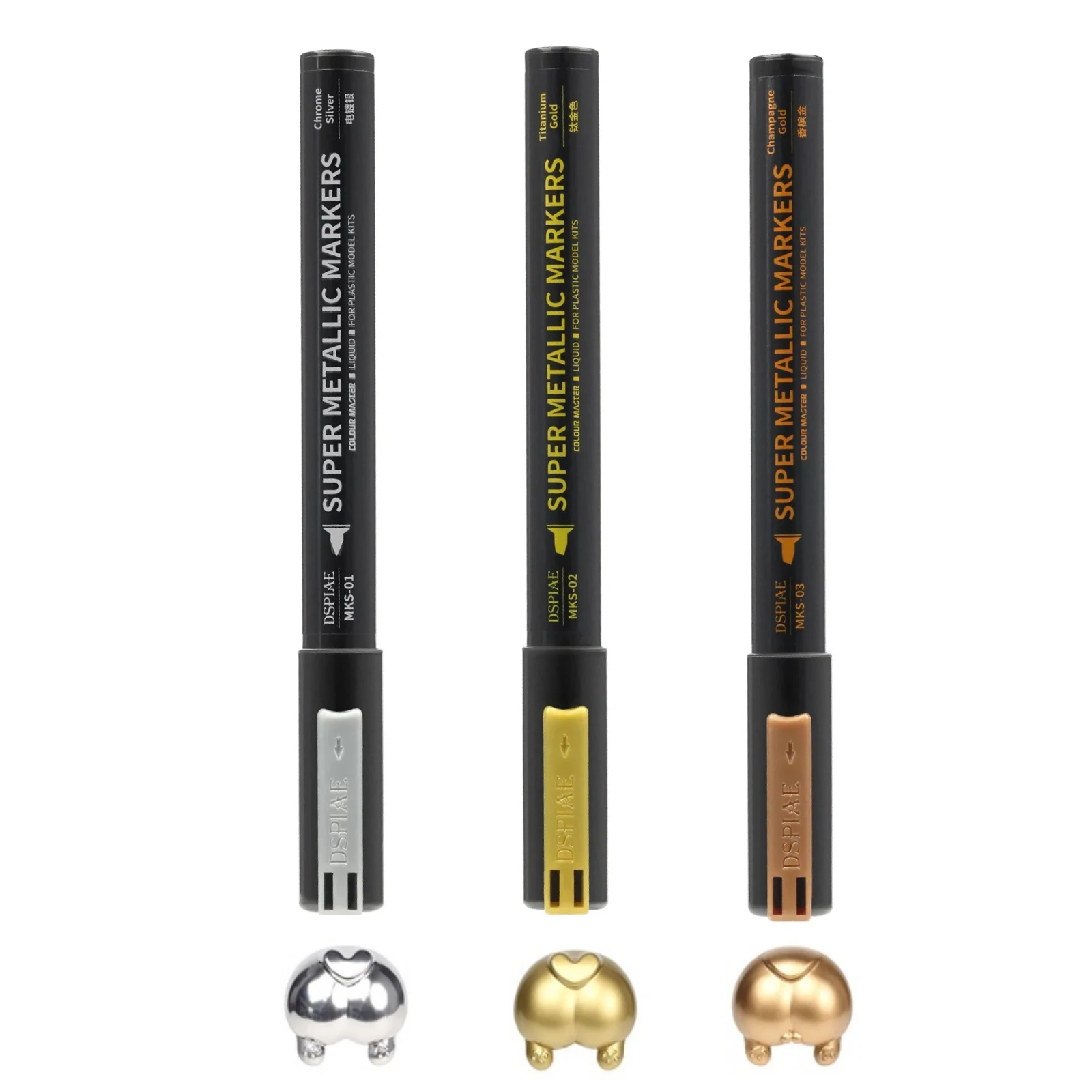 DSPIAE MKS Super Metallic Colo - Illustration Marker Set ulasan dan harga