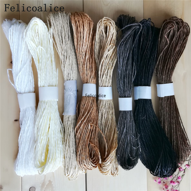 1pcs/lot 30M Rafi Grass Rope D - Art Craft Toddler ulasan dan harga